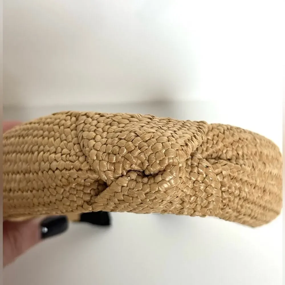 Women’s rare Eugenia Kim Rafia, knot headband Purchased at Henry Bendel/Like New
